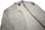 WOOLRICH Womens Beige Shearling Button Jacket L Soft Warm Button Closure