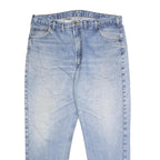 CARHARTT Mens Jeans Blue Regular Straight Denim Medium W40 L32 Classic Fit Zip