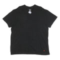 POLO RALPH LAUREN Mens Black V-Neck T-Shirt XL Cotton Blend Classic