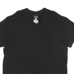 POLO RALPH LAUREN Mens Black V-Neck T-Shirt XL Cotton Blend Classic