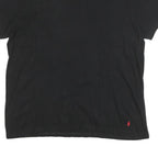 POLO RALPH LAUREN Mens Black V-Neck T-Shirt XL Cotton Blend Classic