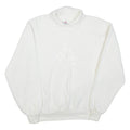 JERZEES Womens Sweatshirt White Collared L