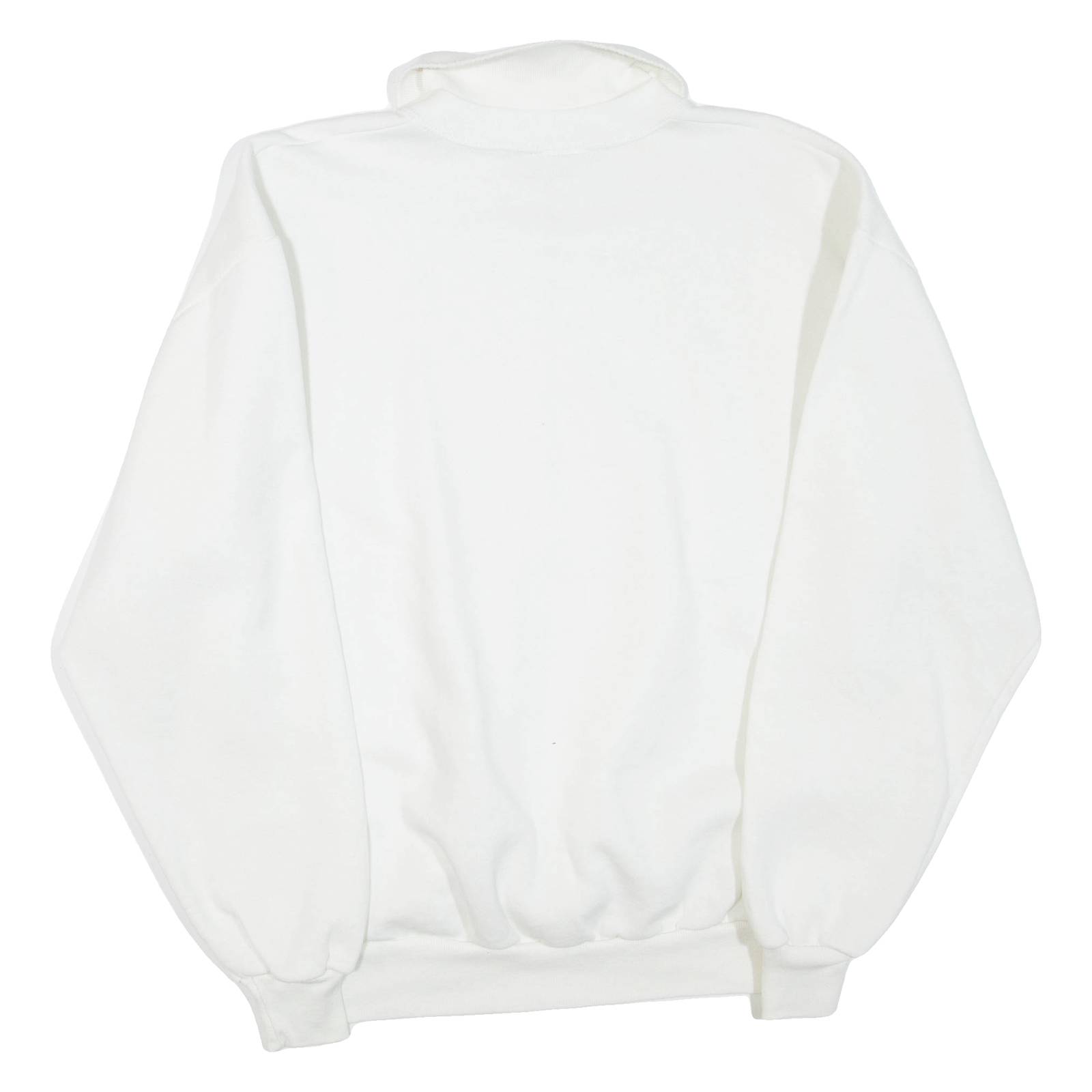 JERZEES Womens Sweatshirt White Collared L