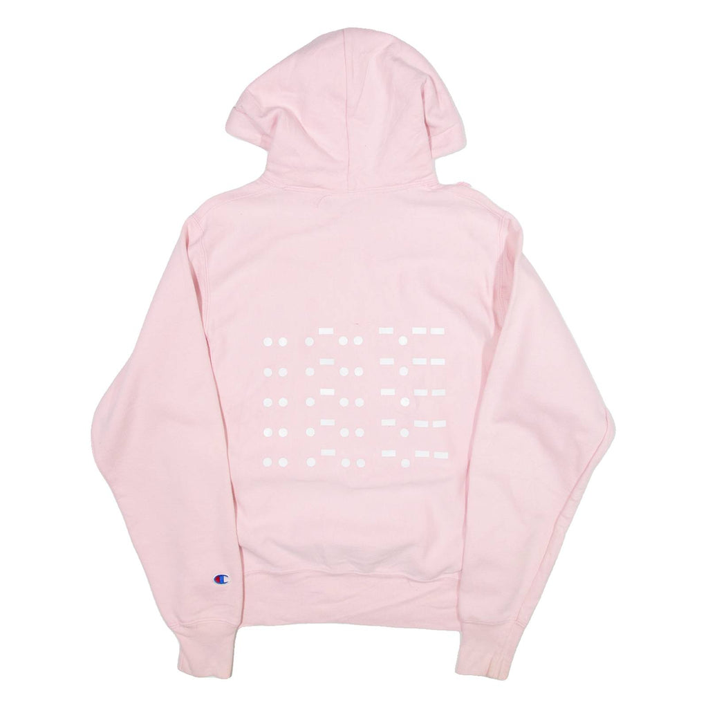 CHAMPION REVERSE WEAVE Womens Pink Hoodie S