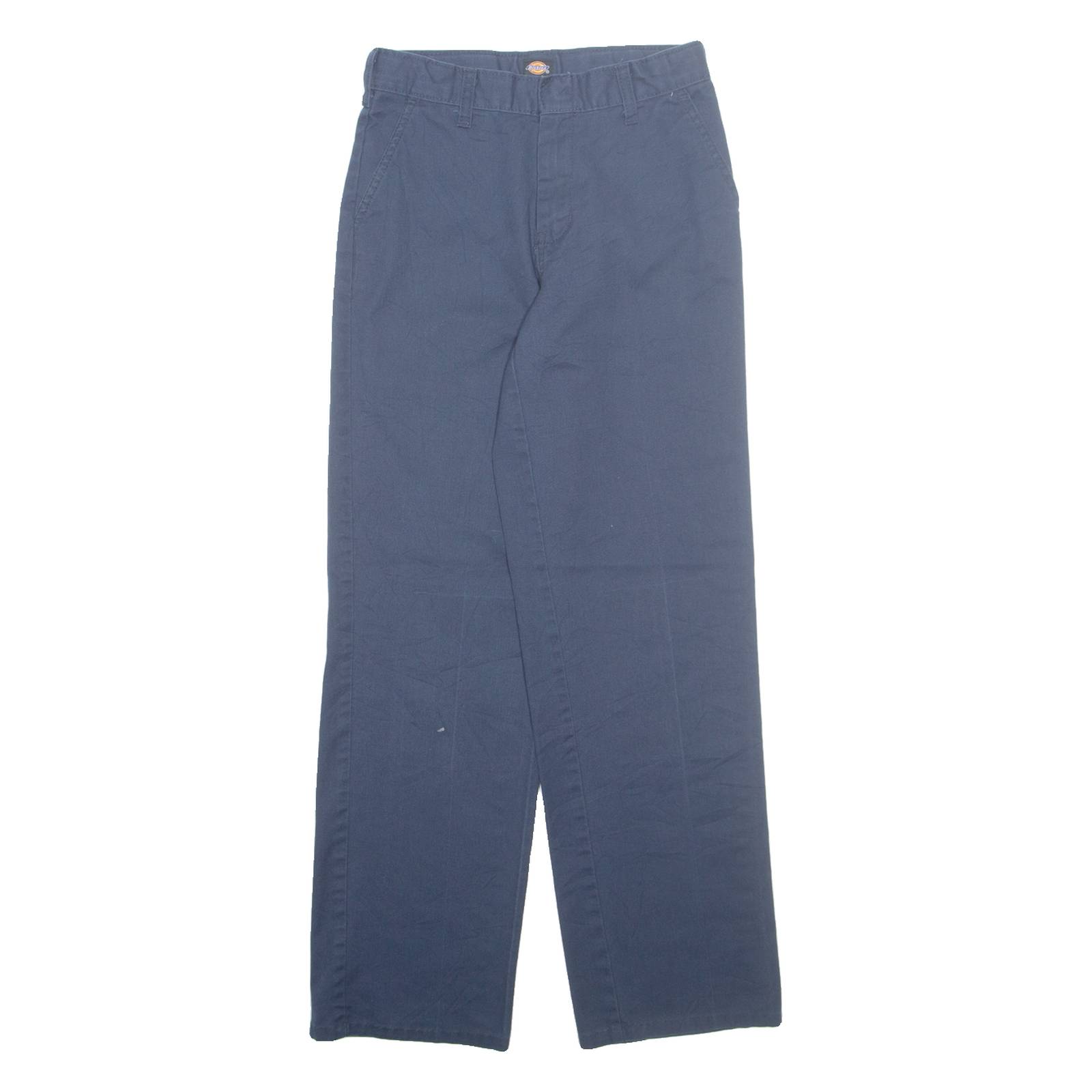 DICKIES Chino Mens Trousers Blue Regular Straight W24 L29