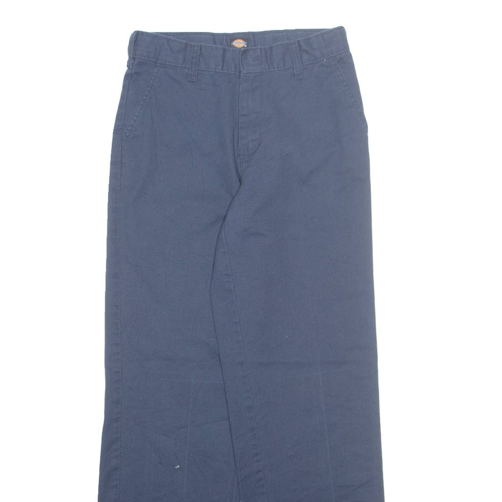 DICKIES Chino Mens Trousers Blue Regular Straight W24 L29