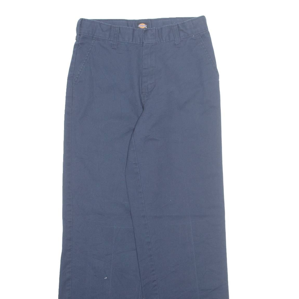 DICKIES Chino Mens Trousers Blue Regular Straight W24 L29