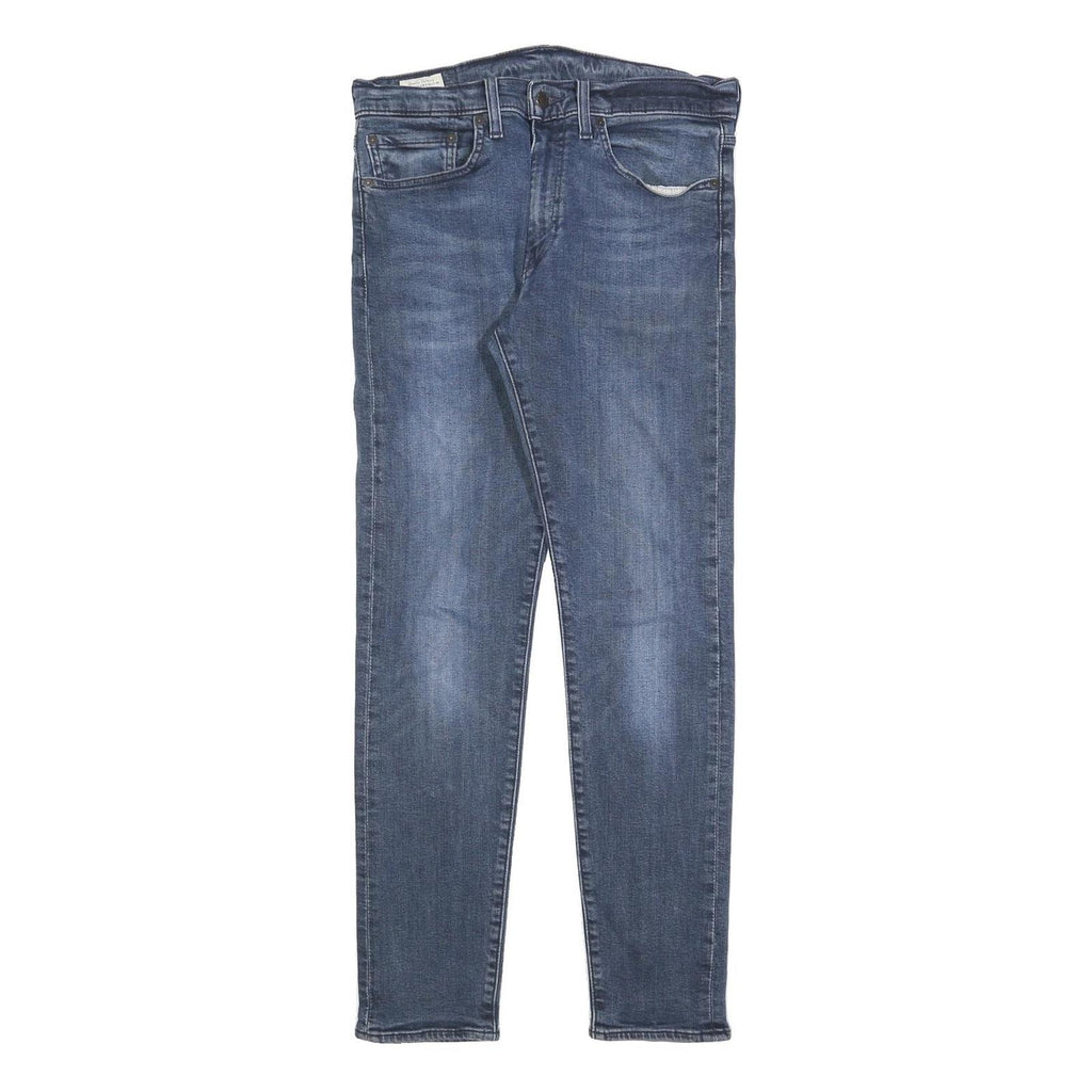 LEVI'S 512 BIG E Mens Jeans Blue Slim Skinny Denim Medium W31 L32 Zip