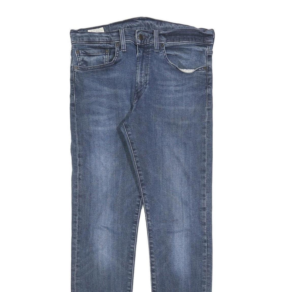 LEVI'S 512 BIG E Mens Jeans Blue Slim Skinny Denim Medium W31 L32 Zip