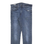 LEVI'S 512 BIG E Mens Jeans Blue Slim Skinny Denim Medium W31 L32 Zip