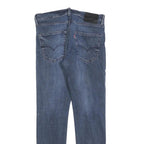 LEVI'S 512 BIG E Mens Jeans Blue Slim Skinny Denim Medium W31 L32 Zip