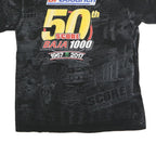SCORE Mens Black 50th Baja 1000 Graphic T-Shirt L Short Sleeve Crew Neck