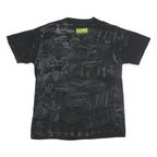 SCORE Mens Black 50th Baja 1000 Graphic T-Shirt L Short Sleeve Crew Neck