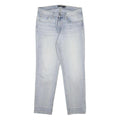 LAUREN RALPH LAUREN Womens Slim Light Blue Denim Jeans Cotton Blend W30 L27