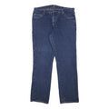 DICKIES Blanket Lined Womens Jeans Blue Regular Straight Denim Medium W34 L32