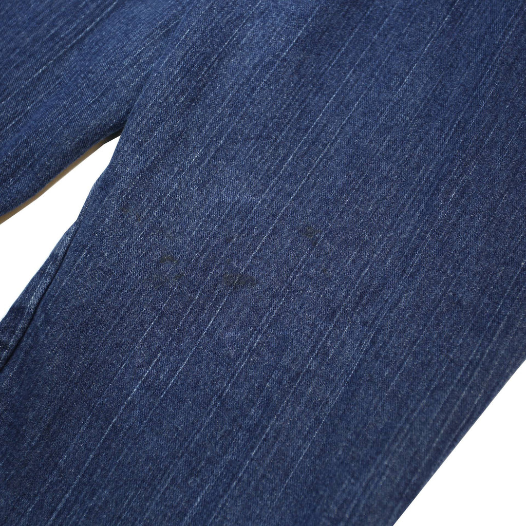 DICKIES Blanket Lined Womens Jeans Blue Regular Straight Denim Medium W34 L32