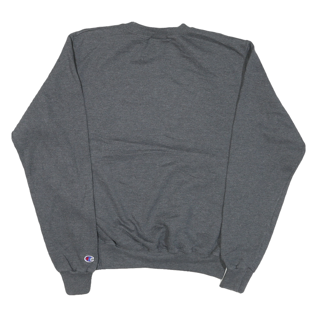 CHAMPION Mens Grey USF Crew Neck S Cotton Blend Pullover Sweatshirt