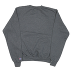 CHAMPION Mens Grey USF Crew Neck S Cotton Blend Pullover Sweatshirt