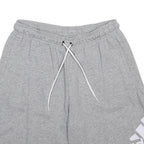 ADIDAS Mens Grey Casual Shorts L W28 Cotton Blend Drawstring Casual Fit