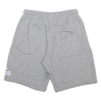 ADIDAS Mens Grey Casual Shorts L W28 Cotton Blend Drawstring Casual Fit
