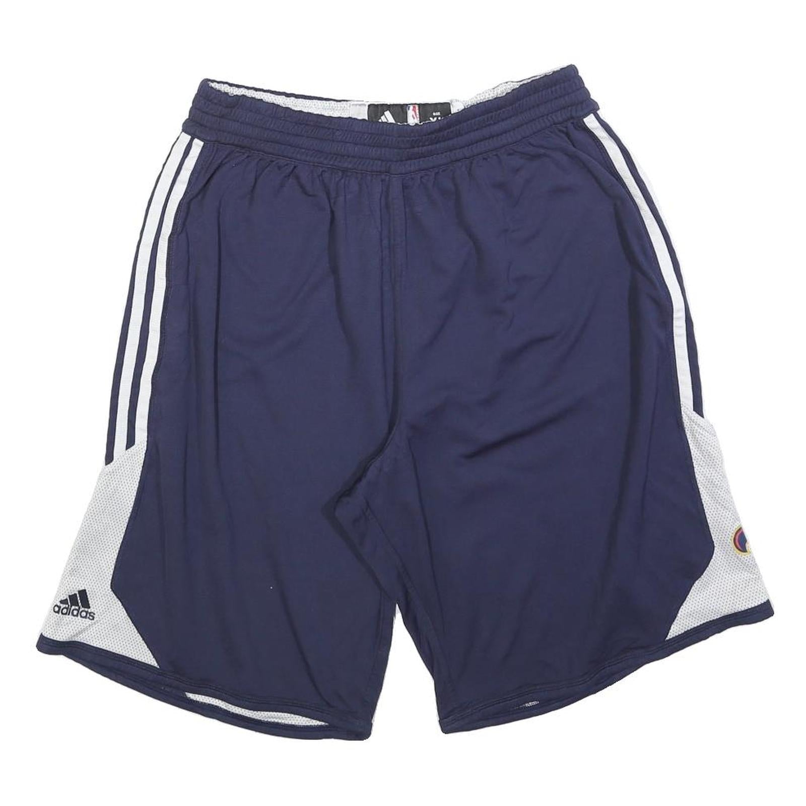 ADIDAS Mens Shorts Blue Casual XL W32 Sports Logo