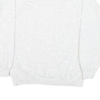HANES Mens White Sweatshirt Crew Neck S Cotton Blend Casual Comfort