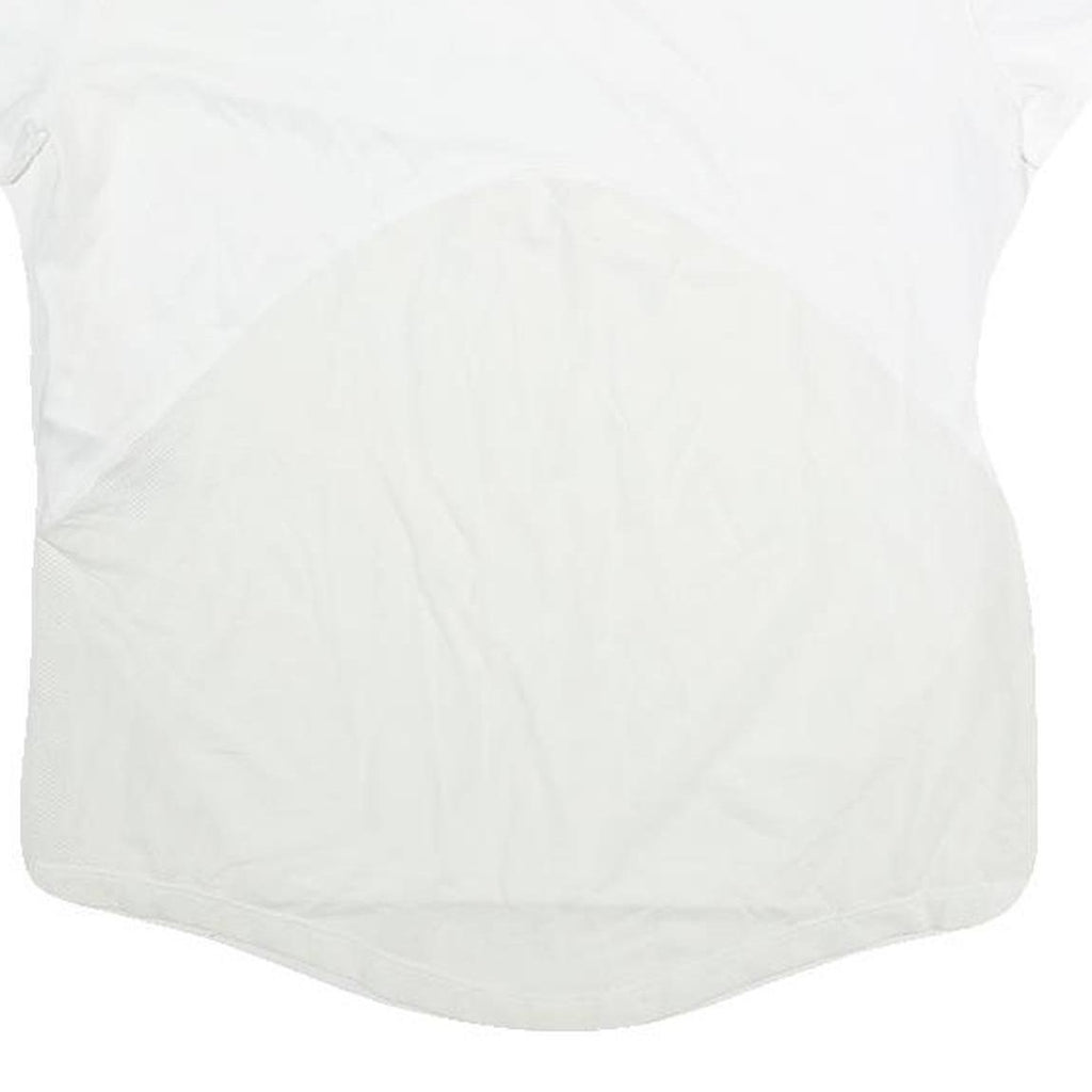 NIKE Womens White Sports T-Shirt XS Short Sleeve Round Neck Performance