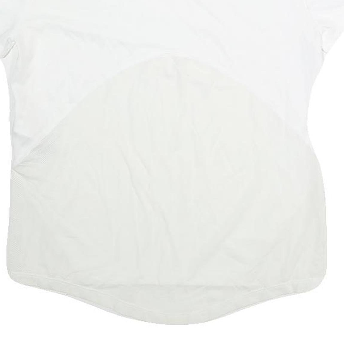 NIKE Womens White Sports T-Shirt XS Short Sleeve Round Neck Performance