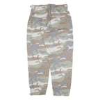 CLOCKHOUSE Cargo Camo Womens Trousers Green Relaxed Tapered W30 L26