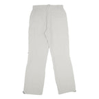 TREVOLUTION Womens Polyamide Blend Light Grey Regular Fit Straight Leg Trousers