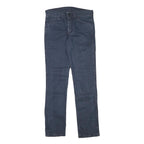 LEVI'S 511 Mens Slim Jeans Blue Denim W30 L32 Zip Cotton Blend