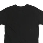 CALVIN KLEIN Mens Black L T-Shirt Short Sleeve Crew Neck Minimal Logo