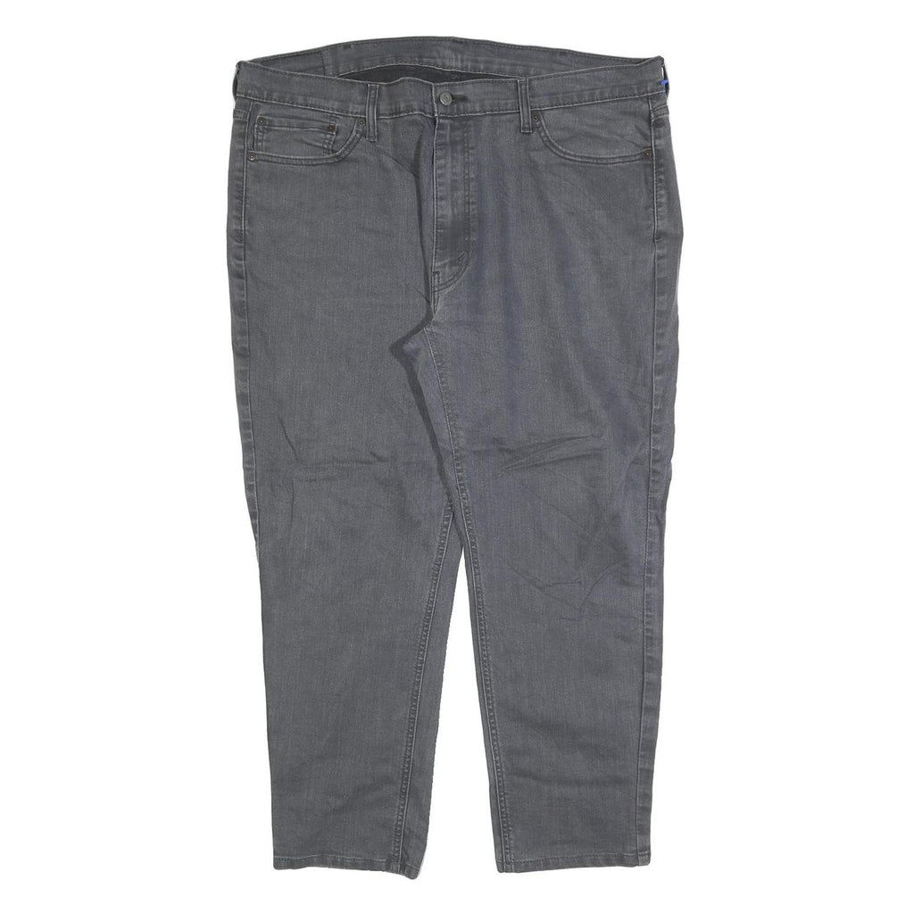 LEVI'S 541 Mens Jeans Grey Slim Tapered Denim Medium W42 L27 Slim Fit Zip