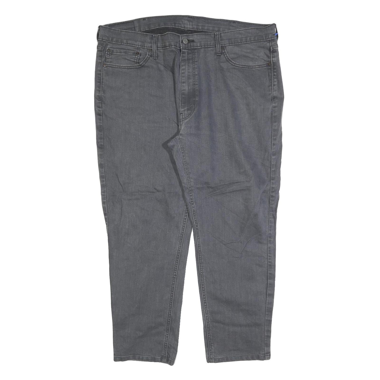 LEVI'S 541 Mens Jeans Grey Slim Tapered Denim Medium W42 L27 Slim Fit Zip