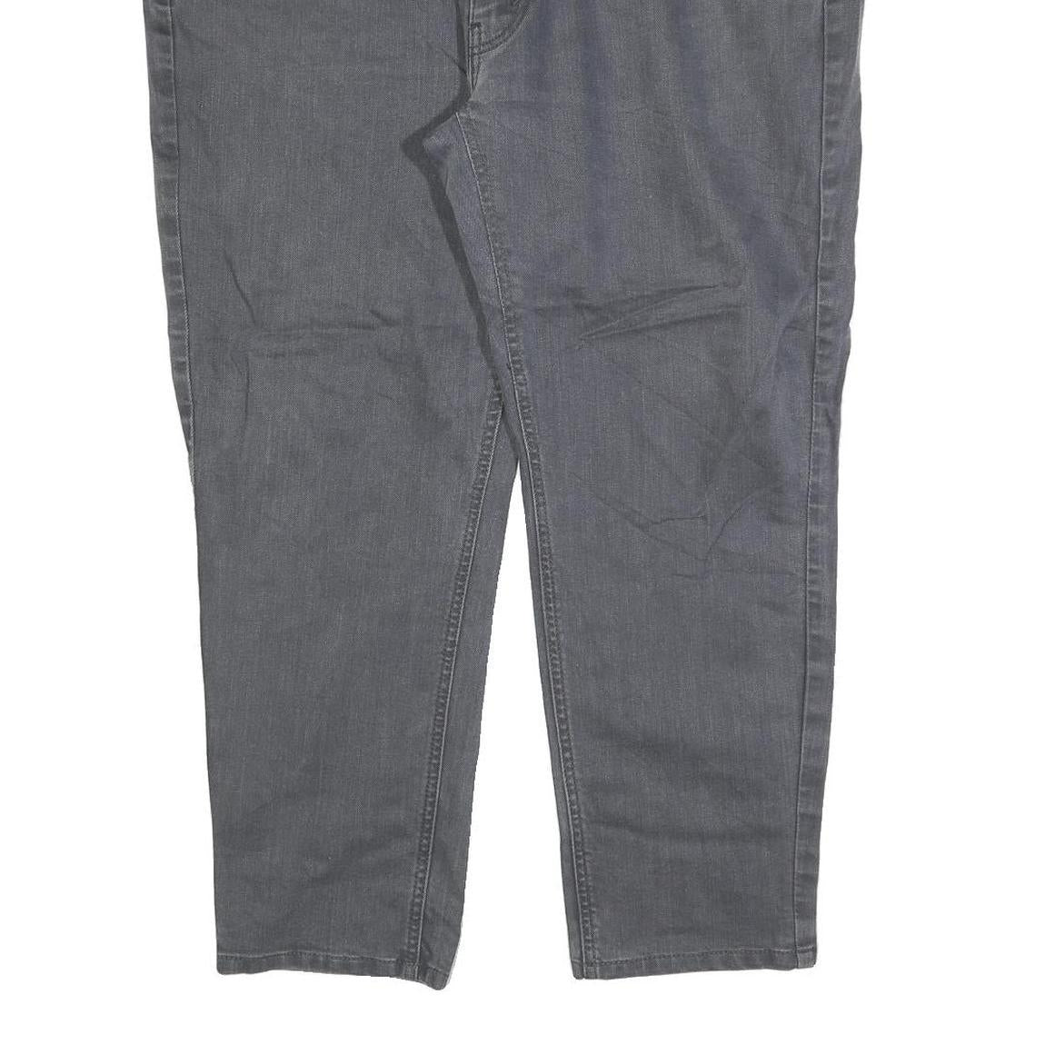 LEVI'S 541 Mens Jeans Grey Slim Tapered Denim Medium W42 L27 Slim Fit Zip