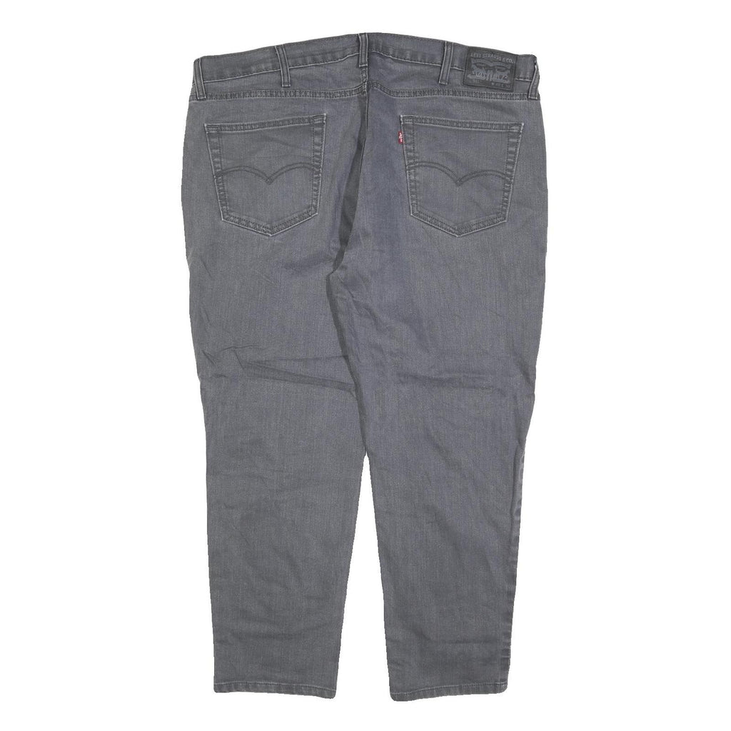 LEVI'S 541 Mens Jeans Grey Slim Tapered Denim Medium W42 L27 Slim Fit Zip