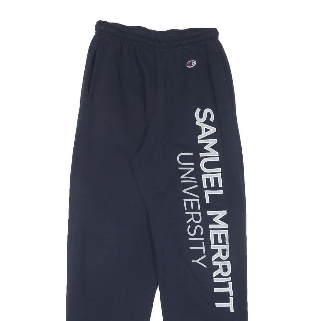 CHAMPION Mens Joggers Navy Blue S W26 L30 Casual Cotton Sweatpants