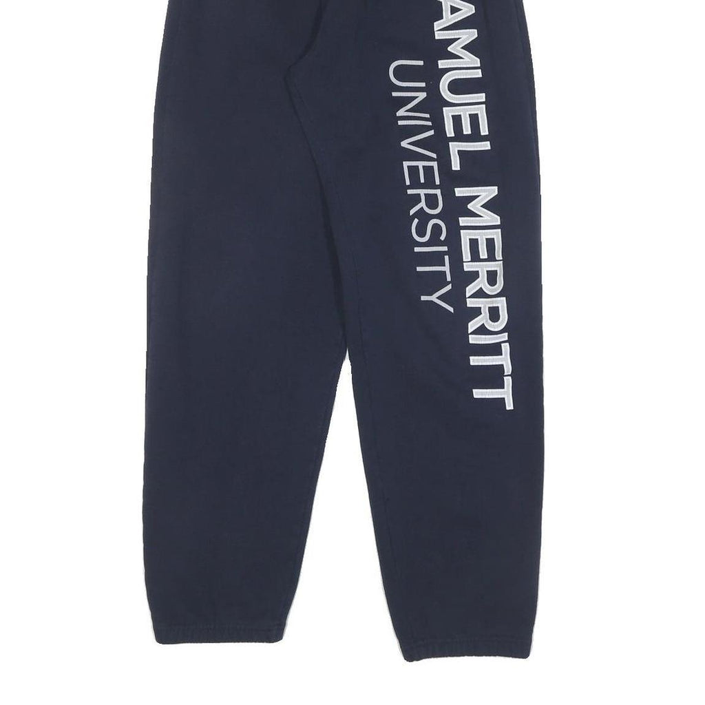 CHAMPION Mens Joggers Navy Blue S W26 L30 Casual Cotton Sweatpants