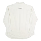 LEE Mens White Acsystems Classic Cotton Blend Shirt XL Workwear Comfort