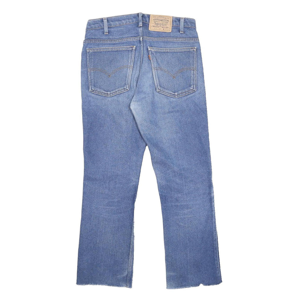 LEVI'S 417 22 Mens Jeans Blue Regular Straight Denim Medium W33 L27 Classic