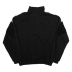 SUN CITY Womens Sweatshirt Black High Neck XL