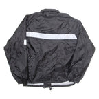 LAW PRO Womens Track Jacket Black Nylon XL