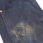 CARHARTT Mens Blue Cotton Dungarees Regular Fit Workwear M W32 L30 Durable