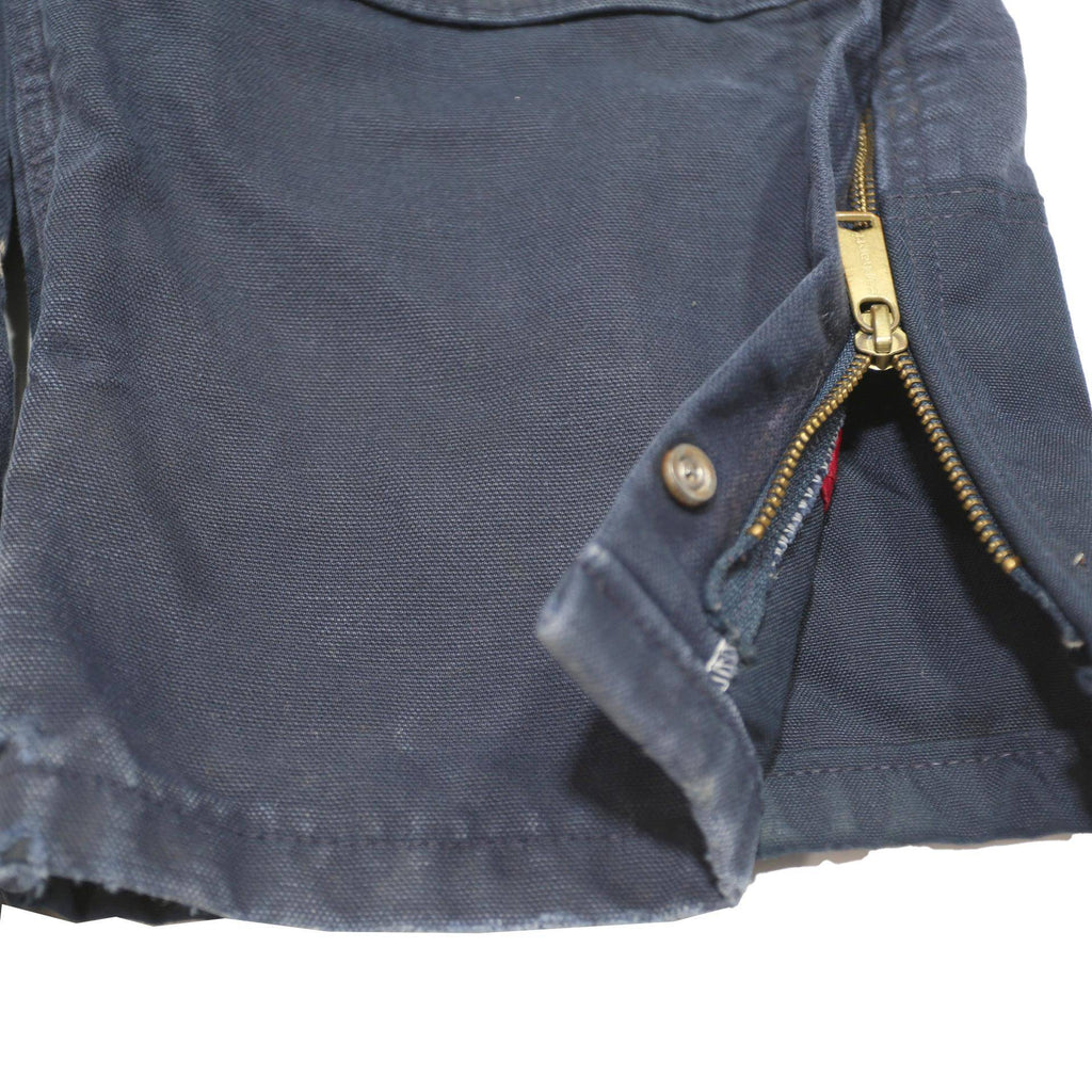 CARHARTT Mens Blue Cotton Dungarees Regular Fit Workwear M W32 L30 Durable