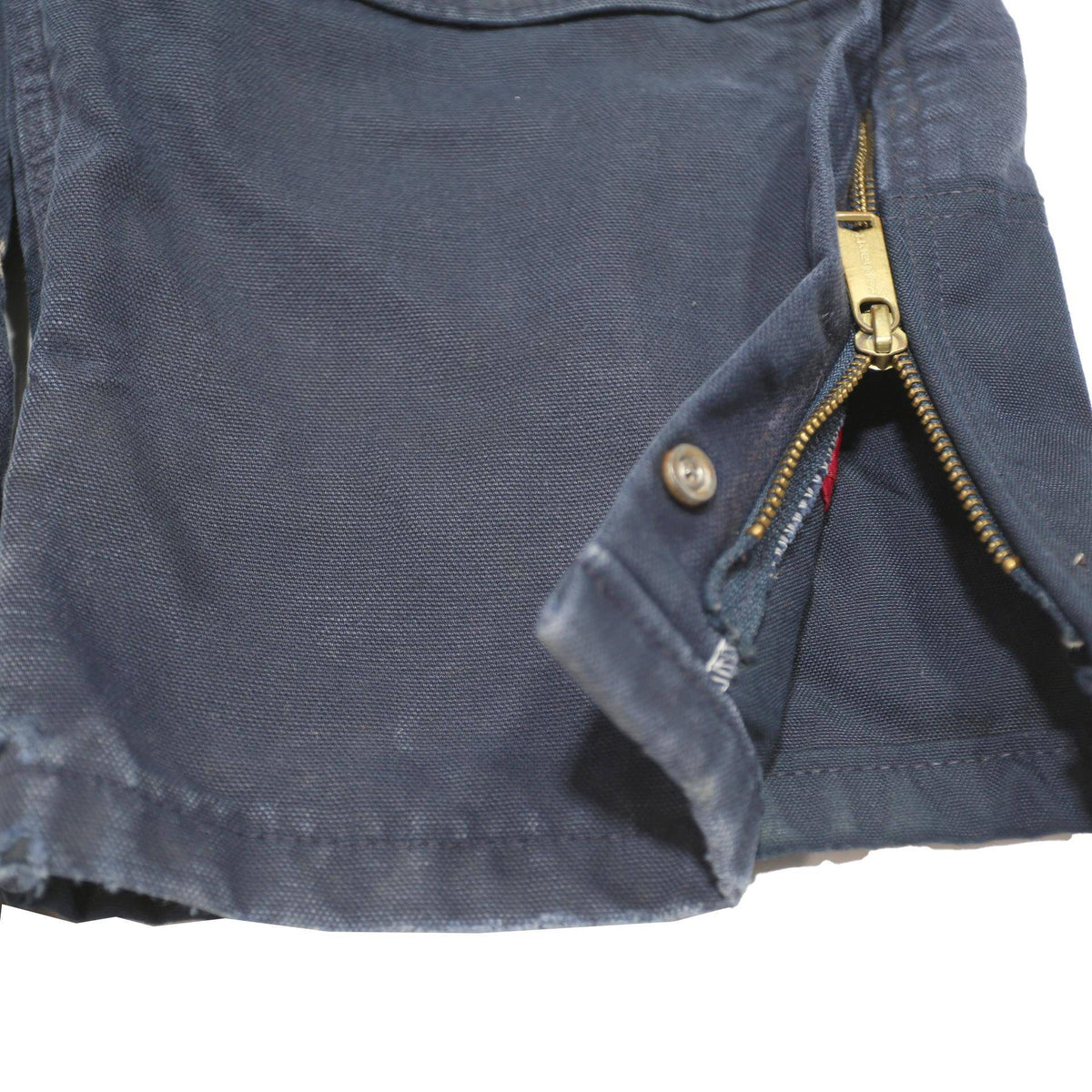 CARHARTT Mens Blue Cotton Dungarees Regular Fit Workwear M W32 L30 Durable