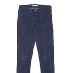 LEVI'S 710 Girls Jeans Blue Slim Skinny Denim Medium W25 L28 Stretch Cotton
