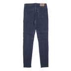 LEVI'S 710 Girls Jeans Blue Slim Skinny Denim Medium W25 L28 Stretch Cotton