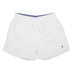 POLO RALPH LAUREN Mens White Casual Nylon Shorts L W30 Lightweight Summer