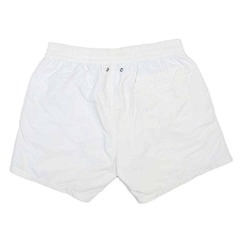 POLO RALPH LAUREN Mens White Casual Nylon Shorts L W30 Lightweight Summer