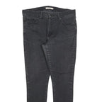 LEVI'S 311 Womens Jeans Black Slim Skinny Denim W33 L32 Stretch Zip Fly